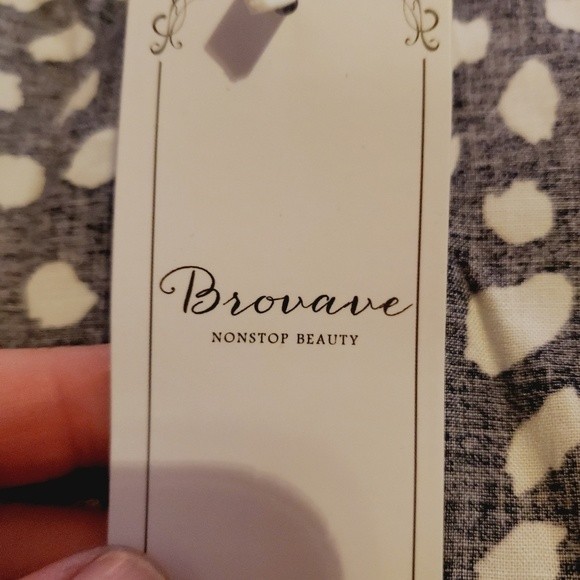 BROVAVE Short Sleeve Shirt Button Down Polka dot Midi dress - Picture 8 of 10